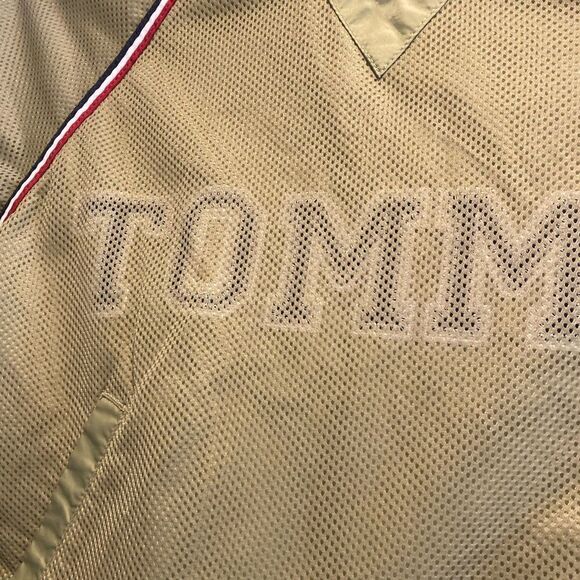 Tommy Hilfiger Y2K Vintage millennium pullover shirt jacket mesh 90’s medium M - Picture 6 of 12